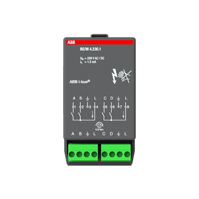 ABB BE/M4.230.1 Binary Giriş Modülü 4 Kanal 230 V