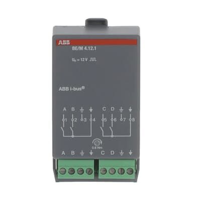 ABB BE/M4.12.1 Binary Giriş Modülü 4 Kanal Kuru Kontak