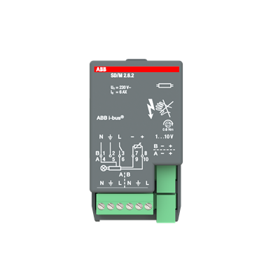 ABB SD/M2.6.2 1-10 V On-Off/Dim Modülü 2 Kanal 6 A