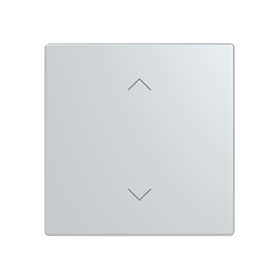 ABB LFAW/A.1.63.1 Trevion® KNX Anahtar 1 fold Kapak Yukarı/Aşağı İkonlu Alüminyum Gümüş