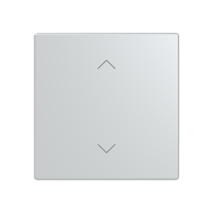 ABB LFAW/A.1.63.1 Trevion® KNX Anahtar 1 fold Kapak Yukarı/Aşağı İkonlu Alüminyum Gümüş