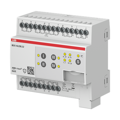 ABB BE/S16.230.3.2 Binary Giriş Modülü 16 Kanal 230 V - Secure