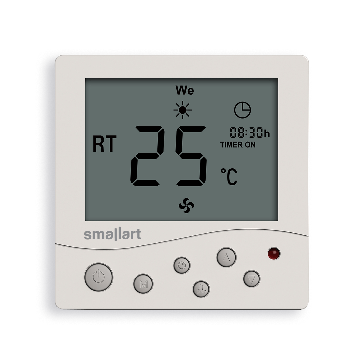 SM2008FFS-L - Sıva Üstü Dijital Fan Coil Termostatı