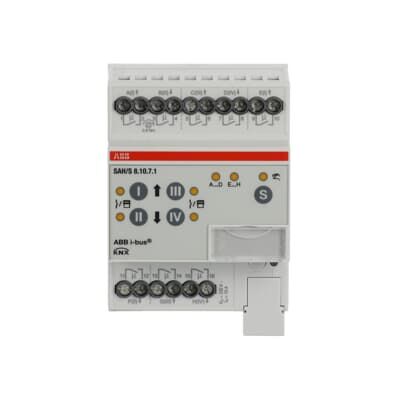 ABB SAH/S8.10.7.1 On-Off/Perde Combi Çıkış Modülü 8 Kanal 10 A