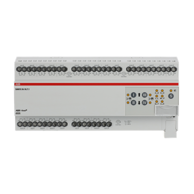 ABB SAH/S24.16.7.1 On-Off/Perde Combi Çıkış Modülü 24 Kanal 16 A