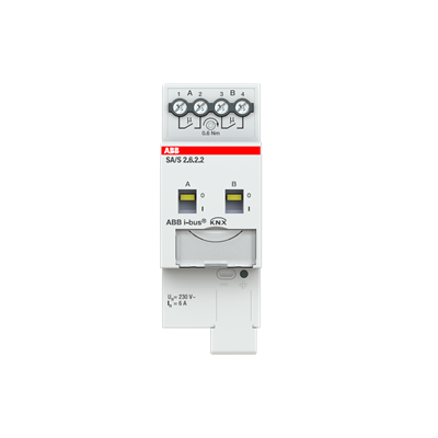 ABB SA/S2.6.2.2 On-Off Standart Çıkış Modülü 2 Kanal 6 A