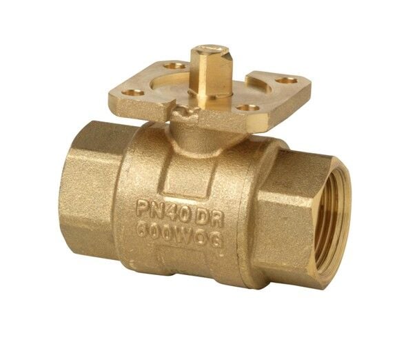 VAI60.20-16T - Siemens 2 Yollu İç Dişli Küresel Vana Gövdesi, DN20, PN40