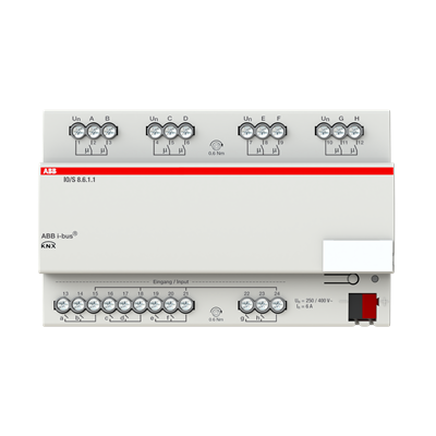 ABB IO/S8.6.1.1 Pano Tipi Giriş/Çıkış Modülü 8 Kanal 6A