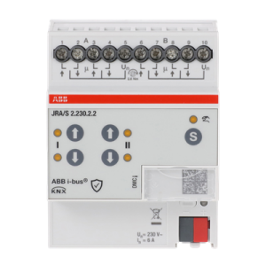 ABB JRA/S2.230.2.2 Perde/Panjur Modülü 2 Kanal 230 V AC - Manuel Özellikli - Secure