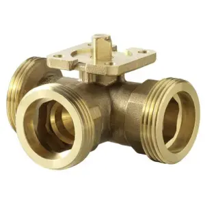 VBG61.20-6.3 - Siemens 3 Yollu Dişli Küresel Vana