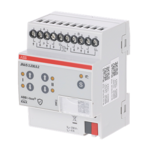 ABB JRA/S2.230.5.2 Perde/Panjur Modülü 2 Kanal 230 V AC - Travel Detection ve Manuel Özellikli - Secure