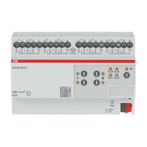 ABB JRA/S8.230.5.2 Perde/Panjur Modülü 8 Kanal 230 V AC - Travel Detection ve Manuel Özellikli - Secure