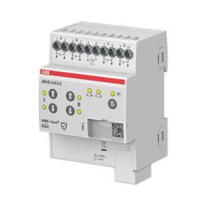 ABB JRA/S4.24.5.2 Perde/Panjur Modülü 4 Kanal 24 V DC - Travel Detection ve Manuel Özellikli - Secure