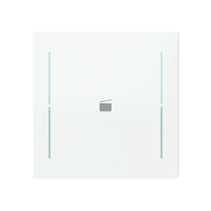 ABB LFS/A.1.70.1 Trevion® KNX Anahtar 1 fold Kapak Senaryo İkonlu, 70 x 70 mm Stüdyo Beyazı