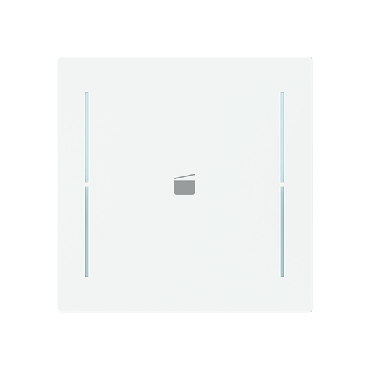 ABB LFS/A.1.70.1 Trevion® KNX Anahtar 1 fold Kapak Senaryo İkonlu, 70 x 70 mm Mat Stüdyo Beyazı