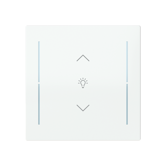 ABB LFDW/A.1.70.1 Trevion® KNX Anahtar 1 fold Kapak Dim İkonlu, 70 x 70 mm Stüdyo Beyazı