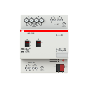 ABB LR/S2.16.1 Aydınlatma Kontrolörü 1-10 V 2 Kanal