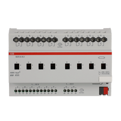 ABB SD/S8.16.1 1-10 V On-Off/Dim Modülü 8 Kanal 16 A