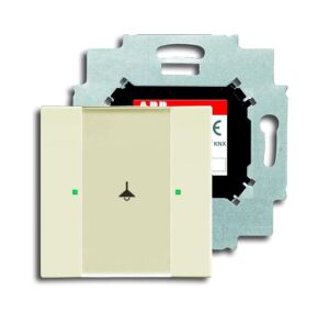 ABB 6125/01 1 gang KNX Anahtar BCU dahil Fildişi Beyazı