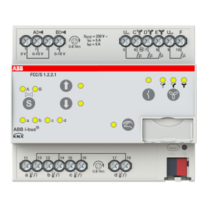 ABB FCC/S1.2.2.1 Fan Coil Kontrolörü 2x0-10 V 3 Kademe - Manuel Özellikli