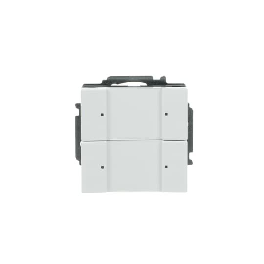 ABB 6126/01 2 gang KNX Anahtar BCU dahil Stüdyo Beyazı