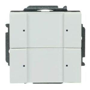 ABB 6126/01 2 gang KNX Anahtar BCU dahil Mat Stüdyo Beyazı