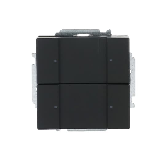 ABB 6126/01 2 gang KNX Anahtar BCU dahil Mat Siyah