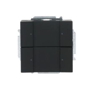 ABB 6126/01 2 gang KNX Anahtar BCU dahil Mat Siyah