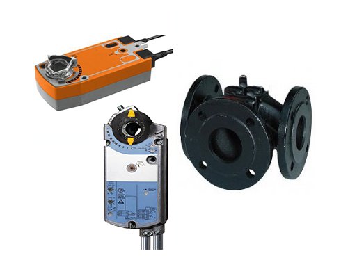 DDCTECH DT316.50F Flanşlı Oransal 3 Yollu Vana PN16 