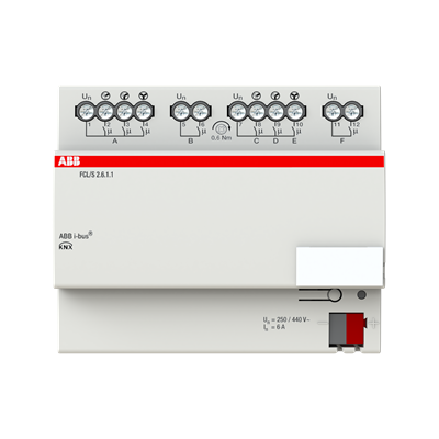 ABB FCL/S2.6.1.1 Fan/Üfleyici Kontrolörü 2 Kanal 6 A