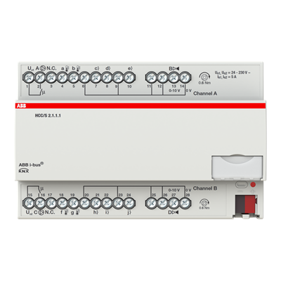 ABB HCC/S2.1.1.1 Isıtma/Soğutma Devresi Kontrolörü 2 Kanal 0-10 V