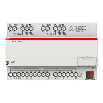 ABB HCC/S2.2.1.1 Isıtma/Soğutma Devresi Kontrolörü 2 Kanal 3 Noktalı