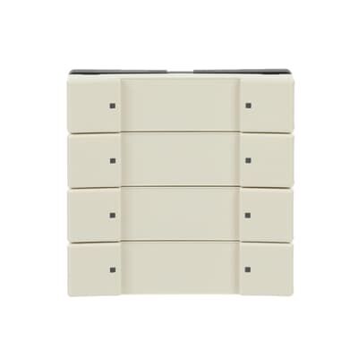 ABB 6127/02 4/8 fold çok fonksiyonlu KNX Anahtar BCU hariç Fildişi Beyazı