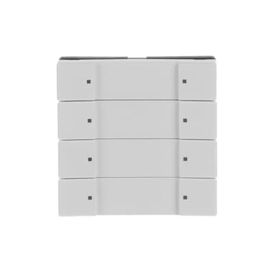 ABB 6127/02 4/8 fold çok fonksiyonlu KNX Anahtar BCU hariç Stüdyo Beyazı