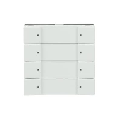 ABB 6127/02 4/8 fold çok fonksiyonlu KNX Anahtar BCU hariç Mat Stüdyo Beyazı