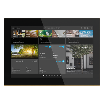 ABB ST/U10.3.1-825 SmartTouch® 10'' Siyah/Satin Gold