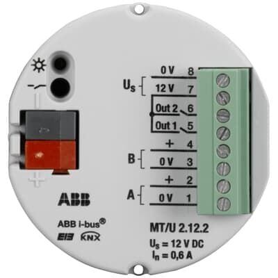 ABB MT/U2.12.2 KNX Güvenlik Kontrol Terminali 2 Kanal Saha Tipi