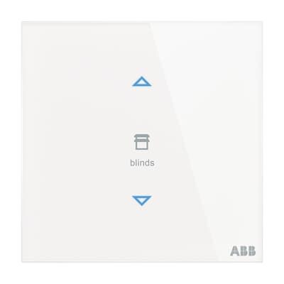 ABB TB/U2.4.1-CG 1/2 fold Dokunmatik Cam KNX Anahtar - Standart - 86x86 - Dikey Butonlu