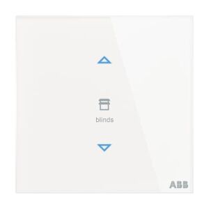 ABB TB/U2.4.1-CG 1/2 fold Dokunmatik Cam KNX Anahtar - Standart - 86x86 - Dikey Butonlu