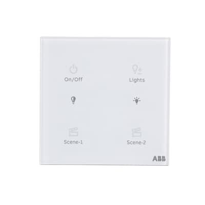 ABB TB/U4.4.1-CG 2/4 fold Dokunmatik Cam KNX Anahtar - Standart - 86x86 - Dikey Butonlu
