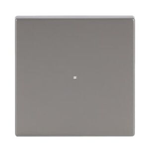 ABB SR-1 1 gang KNX Push Button Coupler Anahtar Kapak, İkonsuz Paslanmaz Çelik