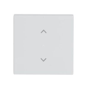 ABB SRB-1 1 gang KNX Push Button Coupler Anahtar Kapak, Perde/Panjur İkonlu Stüdyo Beyazı