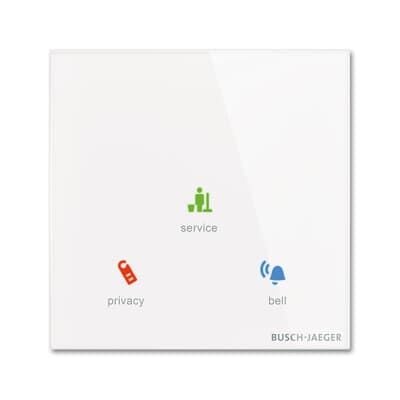 ABB TA/U3-CG Dokunmatik Cam KNX Oda Dış Ünitesi - Premium - 86x86, 115x86 ya da 86x115 - Dikey yada Yatay