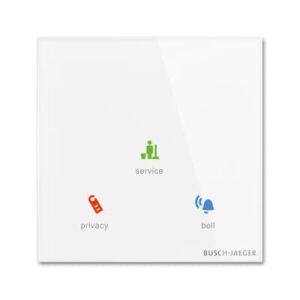ABB TA/U3-CG Dokunmatik Cam KNX Oda Dış Ünitesi - Premium - 86x86, 115x86 ya da 86x115 - Dikey yada Yatay