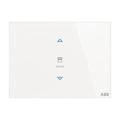 ABB TB/U2.8.1-CG 1/2 fold Dokunmatik Cam KNX Anahtar - Standart - 115x86 - Yatay