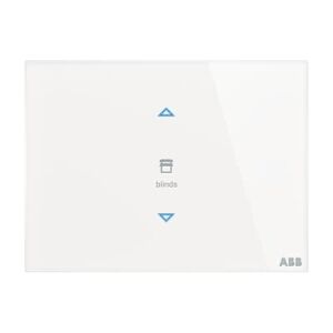 ABB TB/U2.8.1-CG 1/2 fold Dokunmatik Cam KNX Anahtar - Standart - 115x86 - Yatay