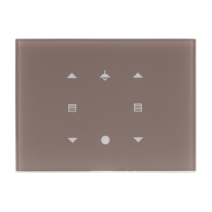 ABB TB/U6.8.1-CG 3/6 fold Dokunmatik Cam KNX Anahtar - Standart - 115x86 - Yatay