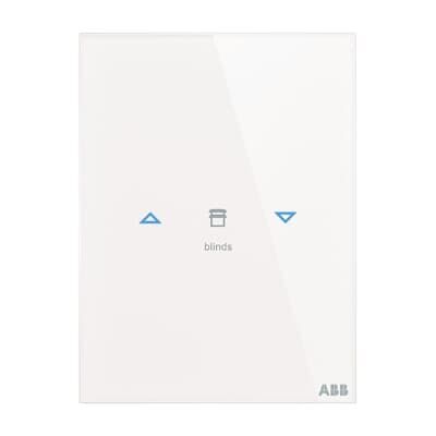 ABB TB/U2.7.1-CG 1/2 fold Dokunmatik Cam KNX Anahtar - Standart - 86x115 - Dikey