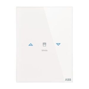 ABB TB/U2.7.1-CG 1/2 fold Dokunmatik Cam KNX Anahtar - Standart - 86x115 - Dikey