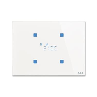 ABB TR/U.2.1-CG Dokunmatik Cam KNX Termostat - Standart - 86x115 - Dikey